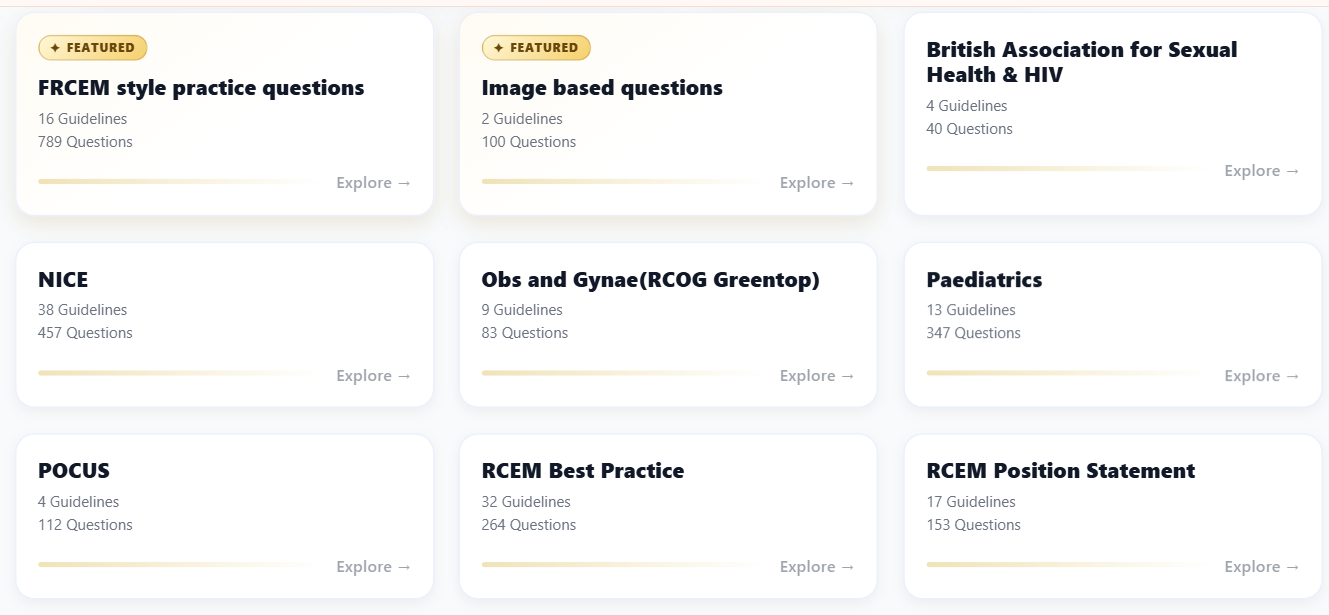 EM Courses student portal preview